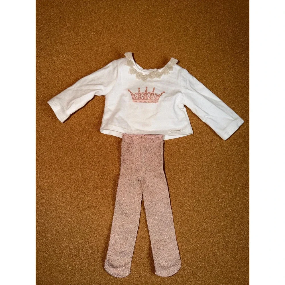 American Girl Doll Pink Sparkle Pants & Top18” Doll Outfit  (Doll Not Included) - Picture 2 of 3
